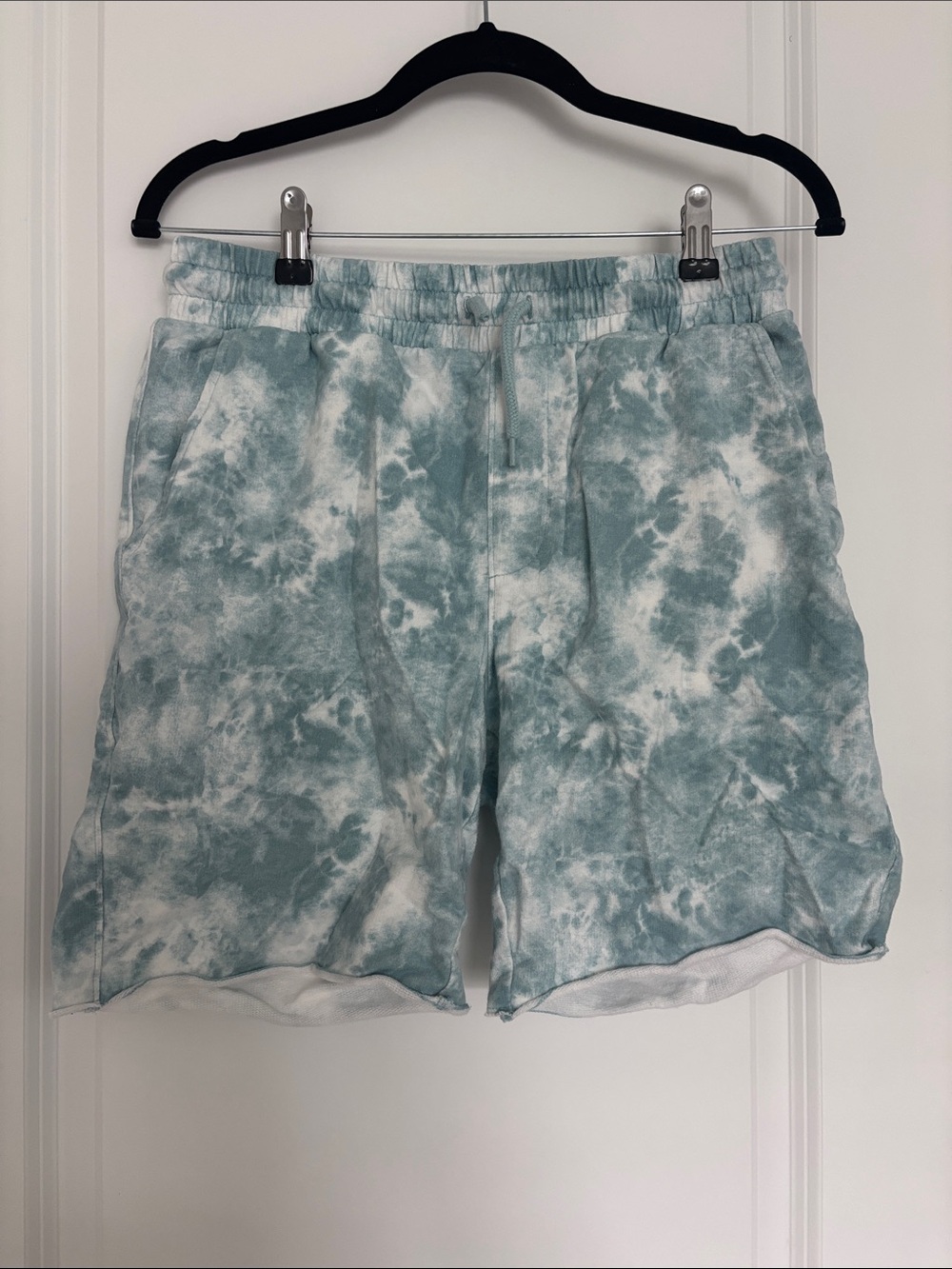 Original Use Light Seafoam and White Lounge Shorts